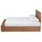 Baxton Studio Tamsin Wood Full Size 4-Drawer Platform Bed with Built-In Shelves 173-9419-10668 - alternate 8